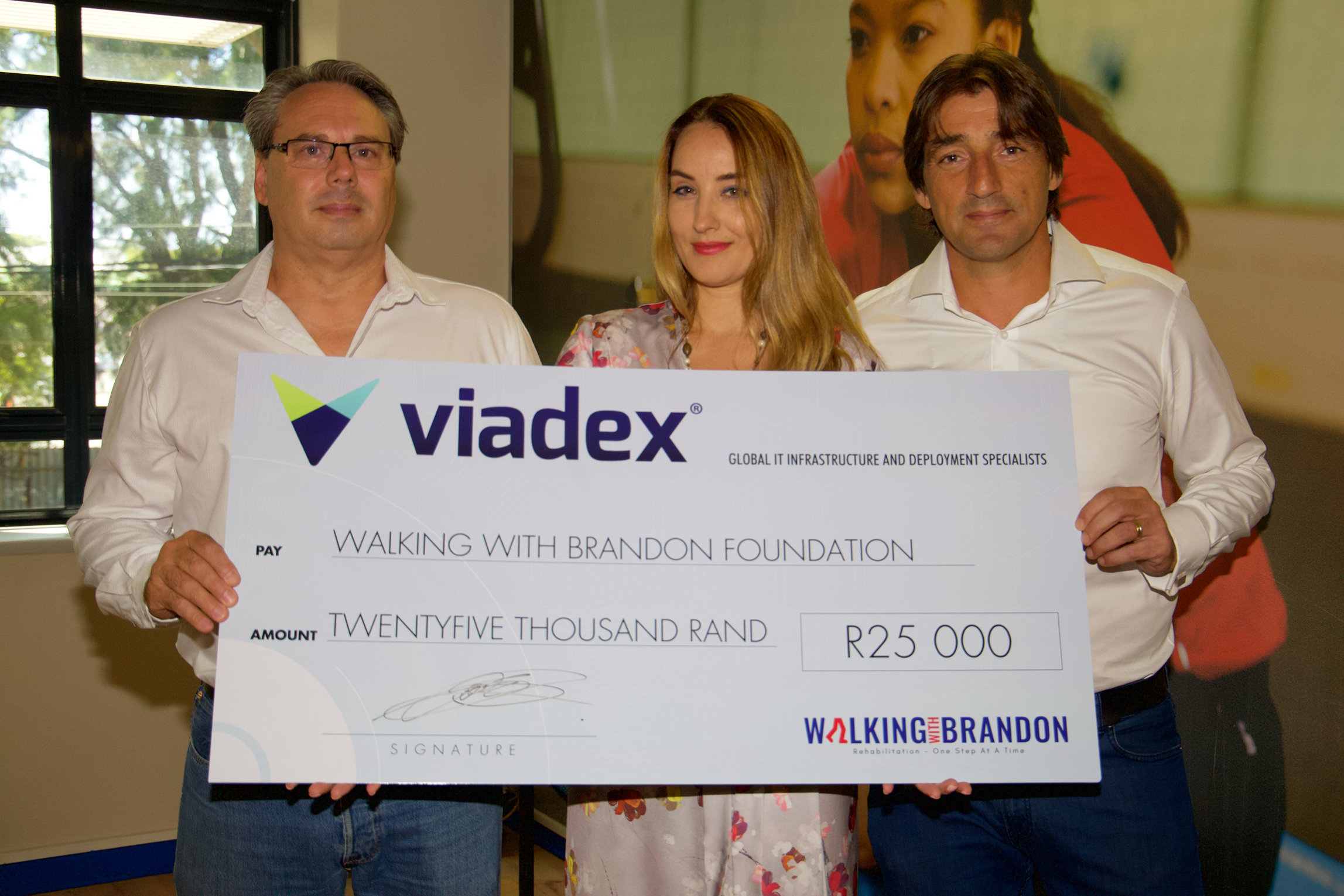 Walking With Brandon Charity Donation